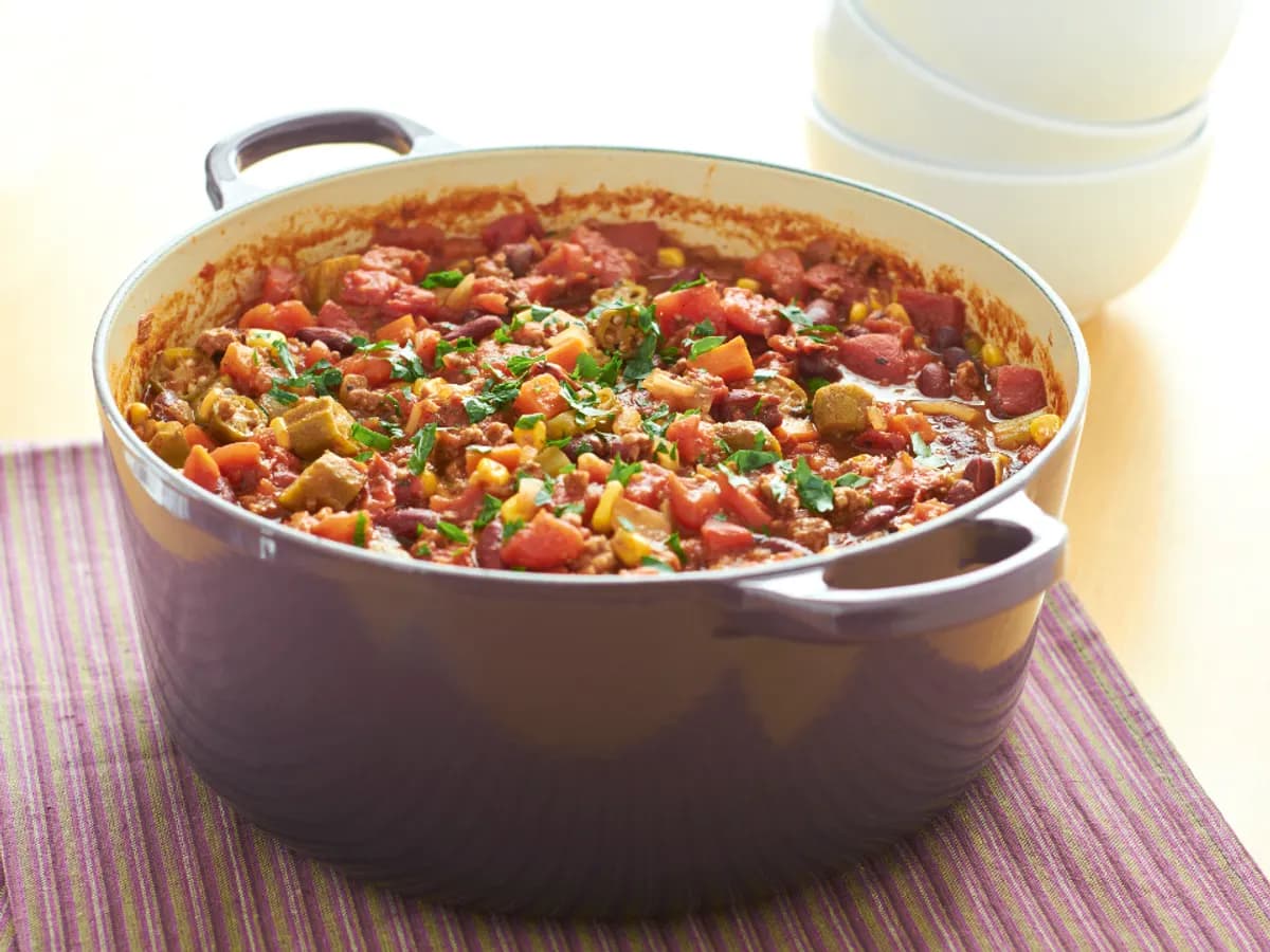 Weeknight Beef & Bean Chili